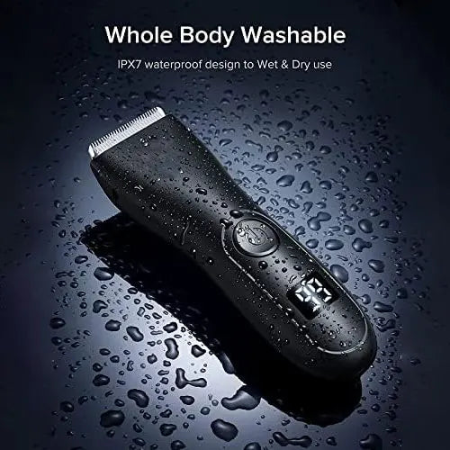 Mens Body Hair Trimmer Balls Shaver for sensitive areas Hair Removal Bikini Trimmer Groin & Body Shaver Groomer Arm Beard Razor