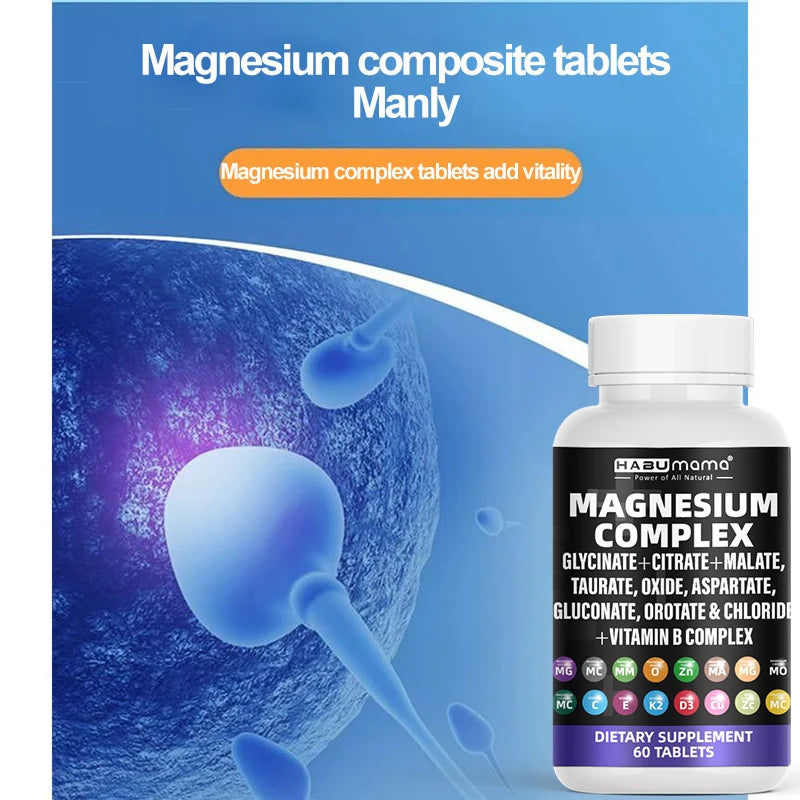 Best Magnesium Supplement 60 Tablets