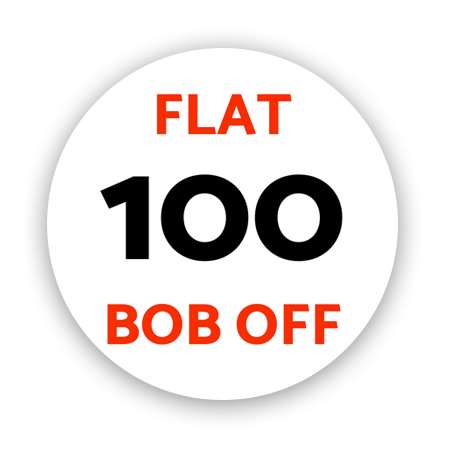 Flat 100/=